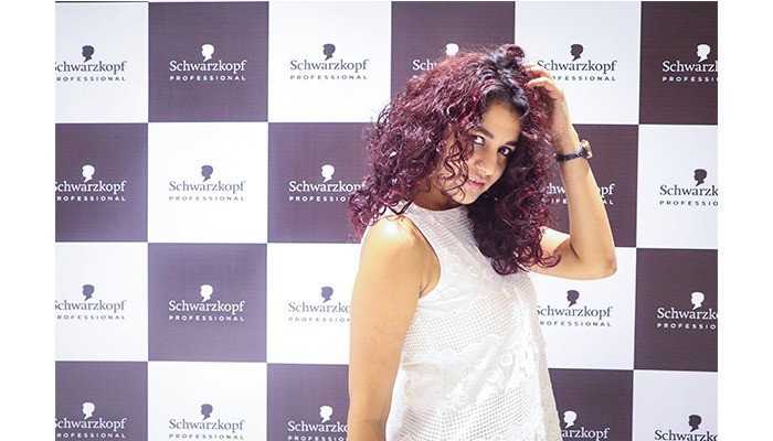 curly hair colour dusted rouge trend schwarzkopf